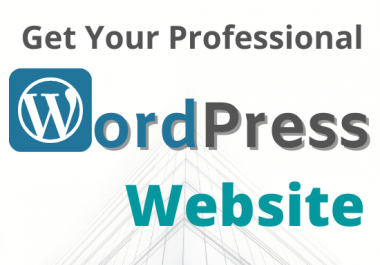 Create a Professional WordPress Website Blog/News/Image Galary/Movie