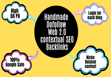 rank your site with high-quality 30 Web 2.0 contextual backlinks