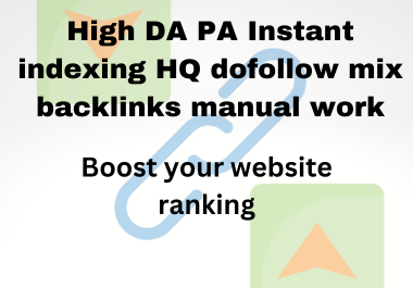 Google Algorithm update, 50+ Mix unique backlinks DA50+ HQ SEO backlink for google top ranking