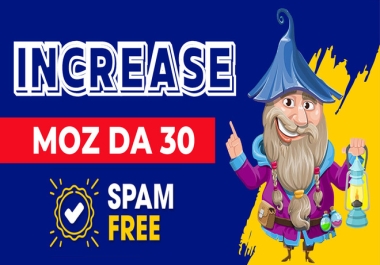 I will increase moz rating domain authority DA 30+