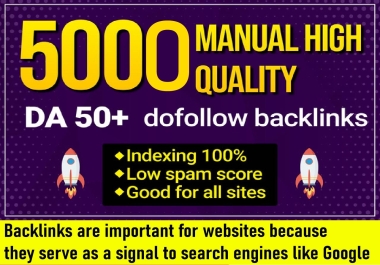 CREATE A 5000 High Authority Dofollow Backlinks Off Page SEO White Hat Manual