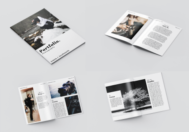 I will design modern business trifold,  Bifold brochure for your business