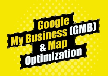 I will do optimize google my business page for local SEO gmb ranking