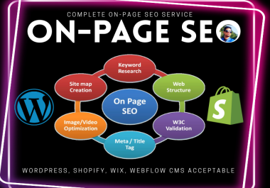 Expert On-Page SEO Service to Rank Higher on Google Page