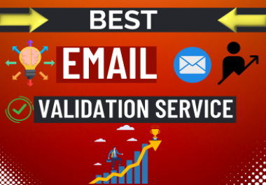 I will do bulk 1k email verification, validation and list cleaning services