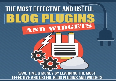 The Most Effective and Useful Blog Plugins and Widgets