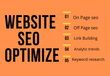 Optimize your website with SEO