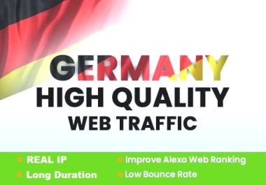 7000+ German TARGETED Organic Website Visitors for 7 days