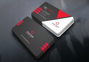 I will create a Minimalistic Business Card.