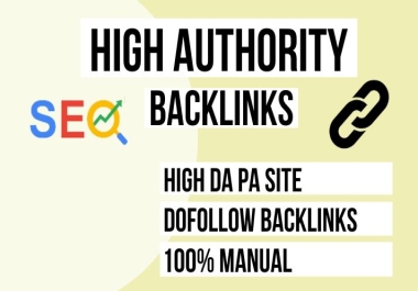 I will build 250 high authority SEO profile backlinks manually without spam score