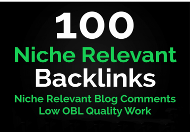 I will Provide 100 Dofollow Blog Comments Backlinks in Hi DA Website Ranking & Link Building Service