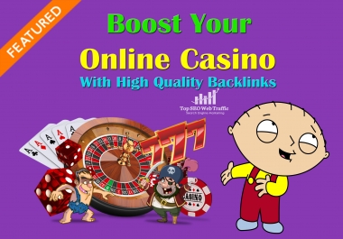 I will manually create 200 high quality Backlinks form Poker, Gambling, Online Casino PBN Sites