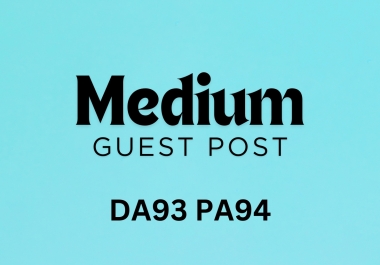 Write and Publish 5 Guest Post on Medium.com