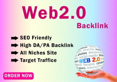 Boost Your SEO with High Quality 50 Web 2.0 Backlinks