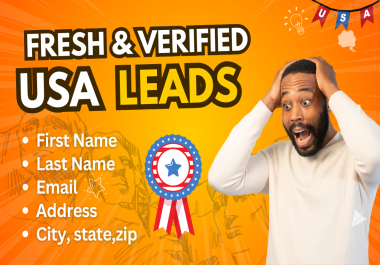 I will provide you fresh & verified leads for your business