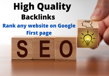 I Will do Off-Page SEO Monthly Service With HQ Backlinks