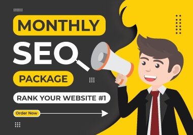 Latest done monthly Seo backlinks Package to improve ranking towards page 1