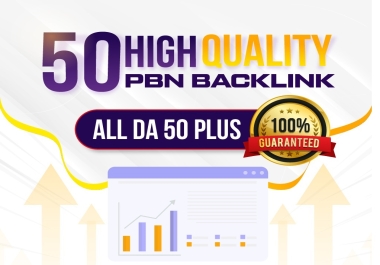 I will make 100 Home Page PBN Post With DA/PA 50+ Permanent Backlinks