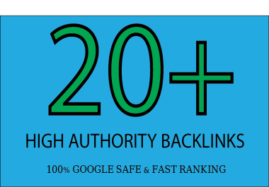 Manual create 20+ Contextual Dofollow High Authority SEO Powerful Backlinks