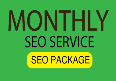 Monthly LINK-BUILDING Service SEO Back-links Package White Hat Method 2025