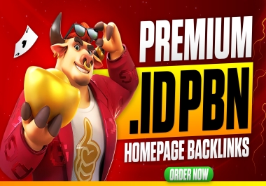 Get 50 premium .ID domain PBN backlinks with high DA and PA, all dofollow backlinks, for $100