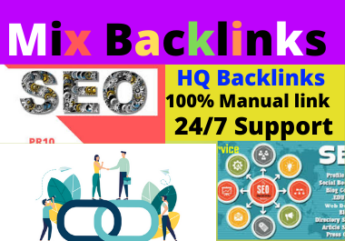 I Will Do 80 Mixed Backlinks On High Authority Do Follow