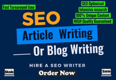 I will be your SEO pro manual re-writer for your website and blog post of 2000 words 