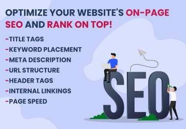 Improve your website's on-page SEO and enhance its ranking performance