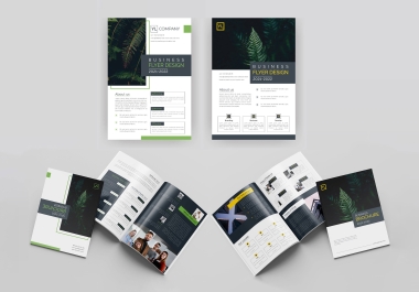 I will create the the best looking brochures and business flyers for your company