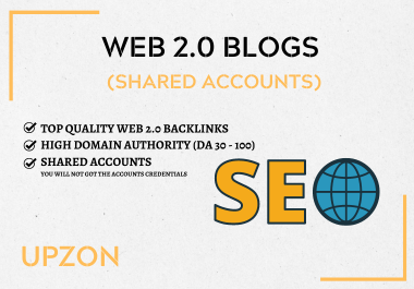 50 Top Web 2.0 blogs (Shared accounts)