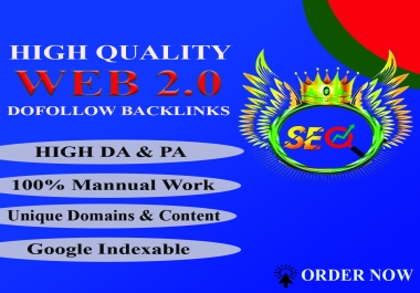 I will provide 200 best quality and best web 2.0 backlinks