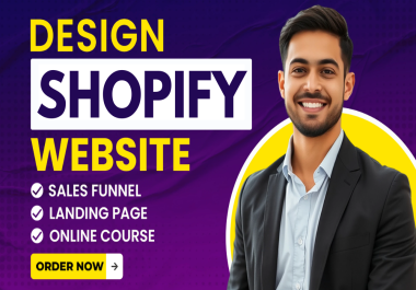 Get Shopify Ecommerce Website & Dropshipping Website for your business