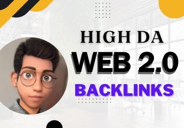 I will create 10 high quality web2.0 backlinks