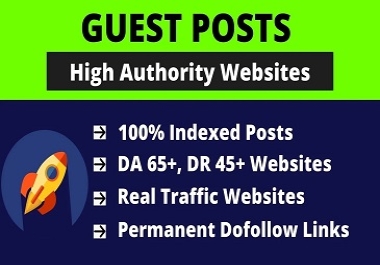 Write and Publish 10 Guest Posts on DA 50+ Google News Approved indexed Site Dofollow links