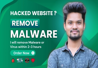 I will Remove Malware from hacked wordpress with wordfence security