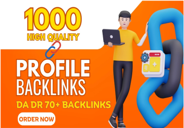 1000 Profile PR9 - DA/DR 90- 50 Backlinks Domain High Quality SEO Dofollow Boost Your Ranking