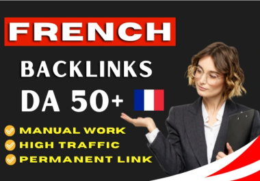 1000 high Trust flow High TOP Rank French .fr SEO France High Domain Backlinks DA 50+