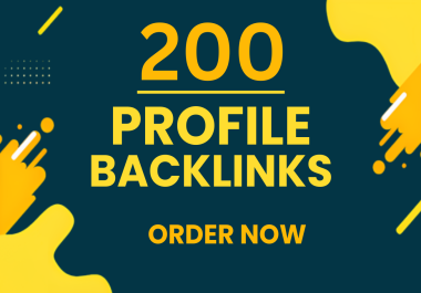 200 Forum Profile Backlinks - Google Seo Service