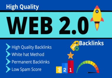 50+ Web 2.0 High Quality Backlinks