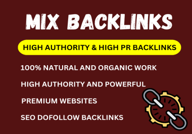 I will manually provide 150 mix backlinks to high quality websites