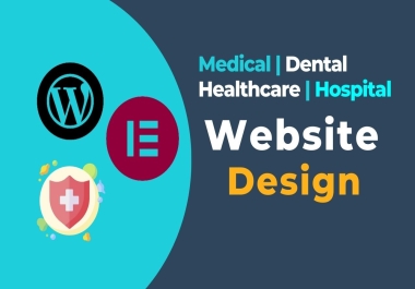 I will create hospital clinic healthcare medical website with wordpress