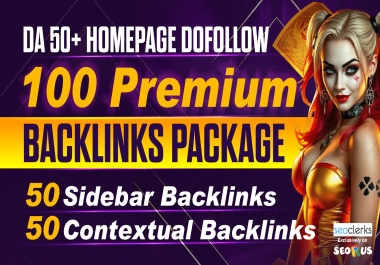 Get a Premium SEO Package with 100 High-Quality Backlinks to Boost Your Ranking