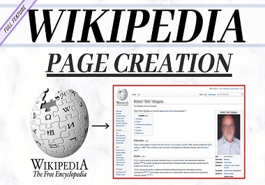 I will edit Wikipedia page (CONTACT ME FIRST IF YOU WANT TO CREATE NEW WIKIPEDIA PAGE)