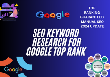 I will do website SEO keyword research for google top rank