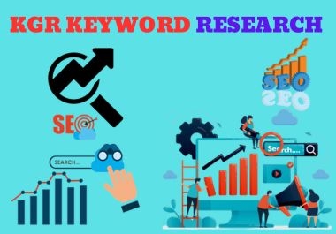 I will do deep kgr keyword research for your website