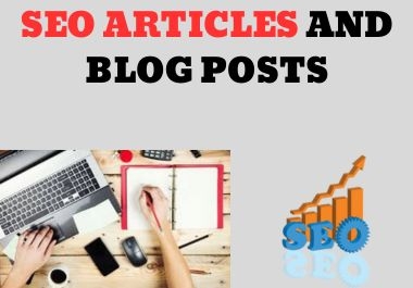 I will write seo articles and blog posts for your website