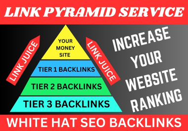 I will Google's Top Ranking with our High-Authority SEO Link Pyramids Package