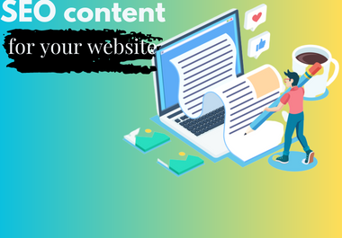 Write SEO optimized content for your website