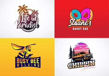 Get Two Sleek and Modern Logo Designs Today