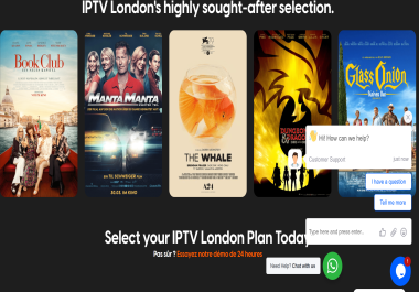 Build An IPTV Wordpress Website with 10 Papes,  4 products